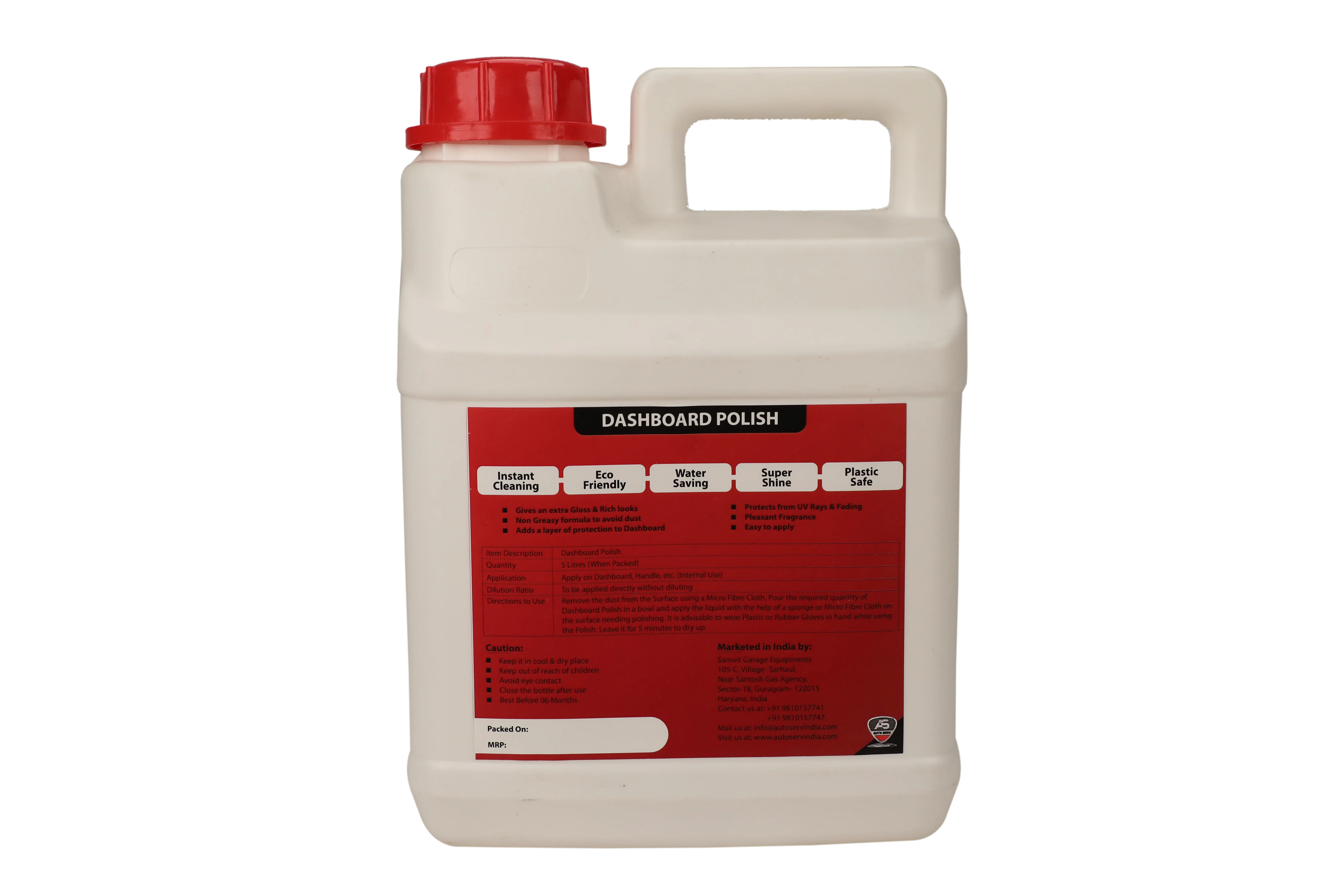 Car Dashboar Polish back - Samvit Garage Equipments