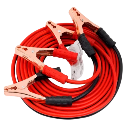 JUMPER CABLE SET WITH CLAMPS ( HEAVY DUTY) BOTH