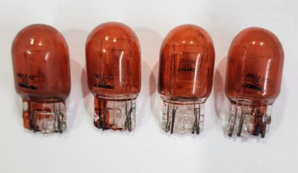 Bulb: Indicator- Double Filament- Press- Orange