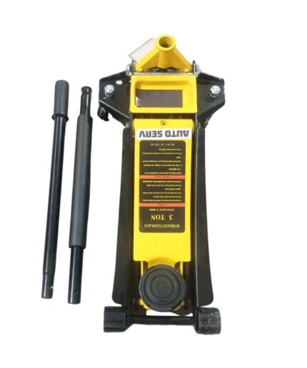 Hydraulic Jack (Trolley Type- 3 Ton:- Double Piston) (Imported)