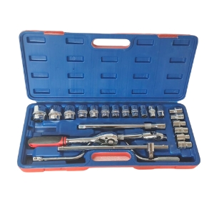 Socket Set (1/2 Inch: 24 Pcs.) (Everest)